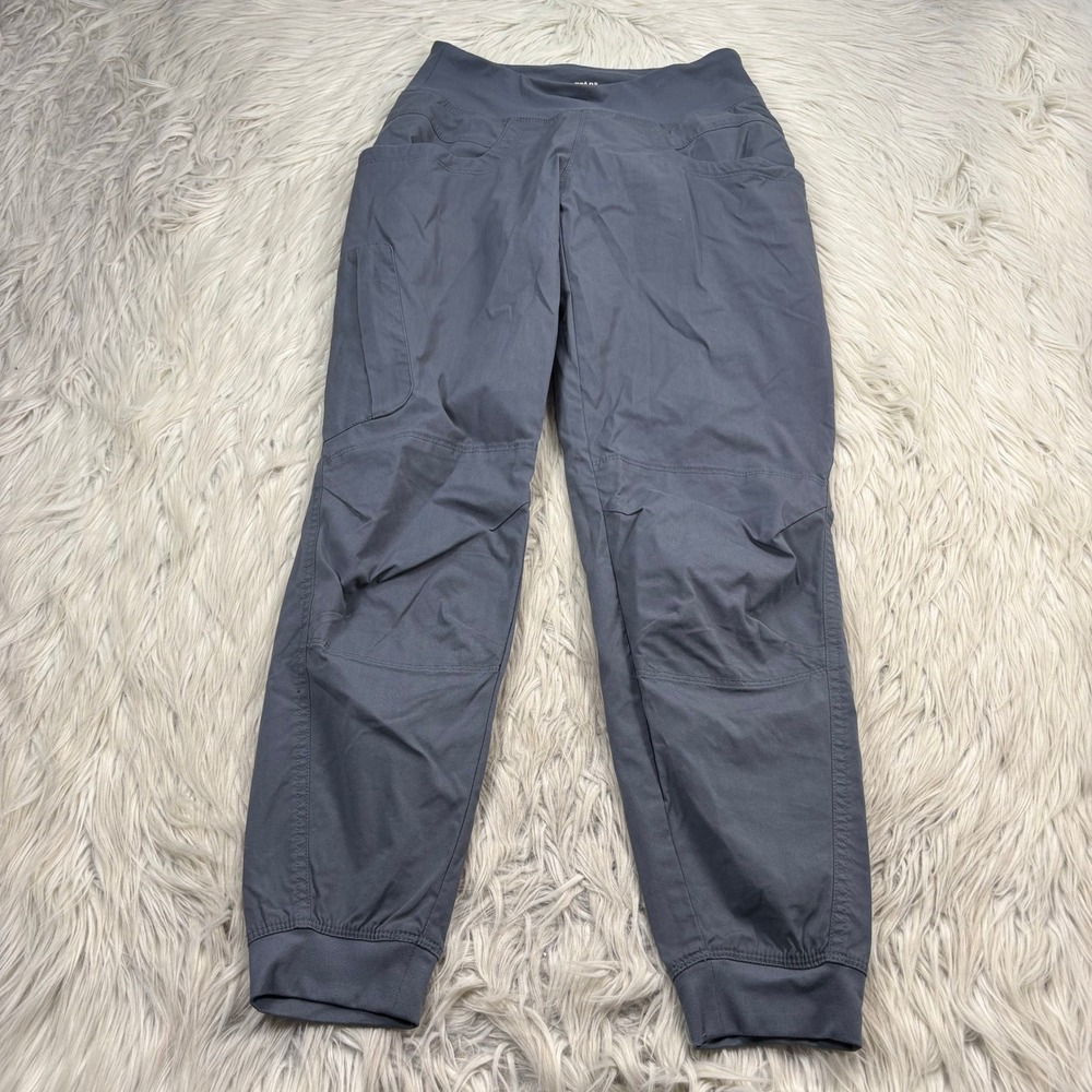 Prana Women's XS Gray Kanab Jogger Pants Hiking Camping Granola Girl Travel